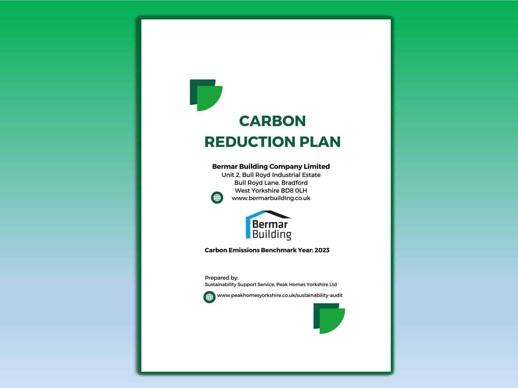 CArbon Reduction Plan uai